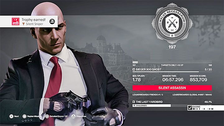 How to unlock: Complete The Last Yardbird as Silent Assassin - Hitman 2 Trophies - Achievements - Himmelstein - Hitman 2 - Hitman 2 Guide