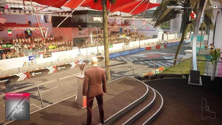 Poison the trophy to eliminate the Sierra in another way. - Story Missions | The Finish Line Mission in Hitman 2 - The Finish Line (Miami) - Hitman 2 Guide