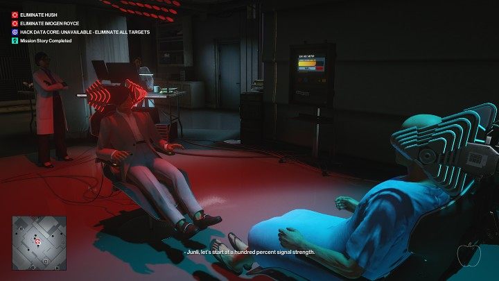 Sit in the chair when asked to do so - Hitman 3: Impulse Control - Chongqing - Mission Story, walkthrough - End Of An Era - Chongqing - Hitman 3 Guide