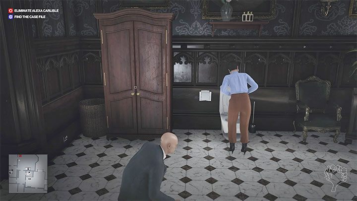 If you don't want to be detected, use the rat poison - Hitman 3: Getting the Arthur Edwards files/Case File - Dartmoor, walkthrough - Death in the Family - Dartmoor - Hitman 3 Guide