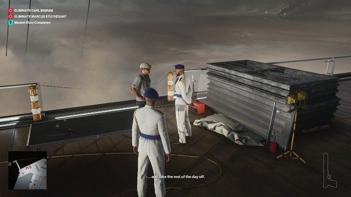 You will get the best opportunity to perform this assassination after completing the (In)Security story quest - Hitman 3: Marcus Stuyvesant - how to kill him? Dubai, walkthrough - On Top of the World - Dubai - Hitman 3 Guide