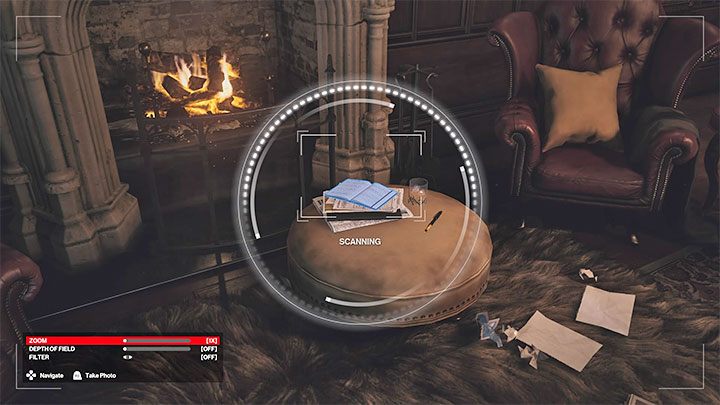 The room is locked - use the lock pick/crowbar/Master Key from the butler's office, or go through the secret room from the side of the small office (the one with the lawyer working on the laptop) - Hitman 3: Camera intel locations - map, list - Death in the Family - Dartmoor - Hitman 3 Guide