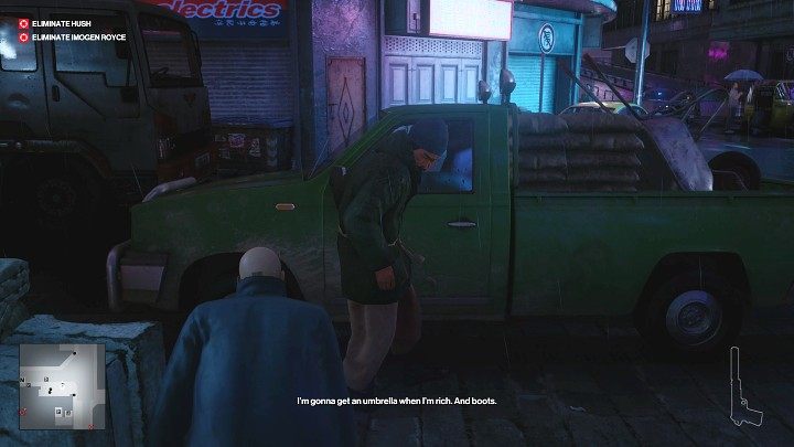 When the man passes by your position, sneak up from behind and incapacitate him - Hitman 3: Poison in Chongqing - where to find it? - End Of An Era - Chongqing - Hitman 3 Guide