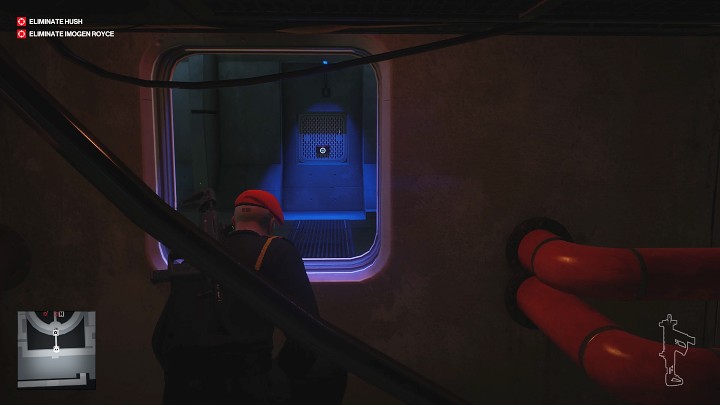 You will notice another grid on the left side - open it - Hitman 3: Imogen Royce - how to kill her? Chongqing, China, walkthrough guide - End Of An Era - Chongqing - Hitman 3 Guide