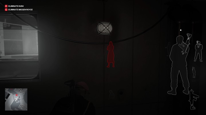 After a while, Imogen Royce will enter the room along with her bodyguard - Hitman 3: Imogen Royce - how to kill her? Chongqing, China, walkthrough guide - End Of An Era - Chongqing - Hitman 3 Guide