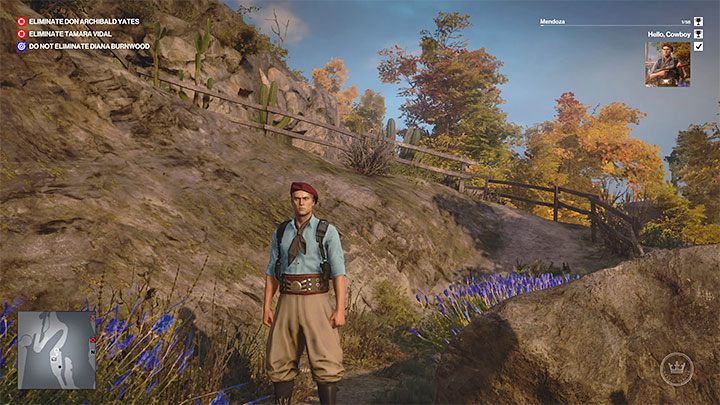 1 - Hitman 3: Mendoza - best disguises - The Farewell - Mendoza - Hitman 3 Guide
