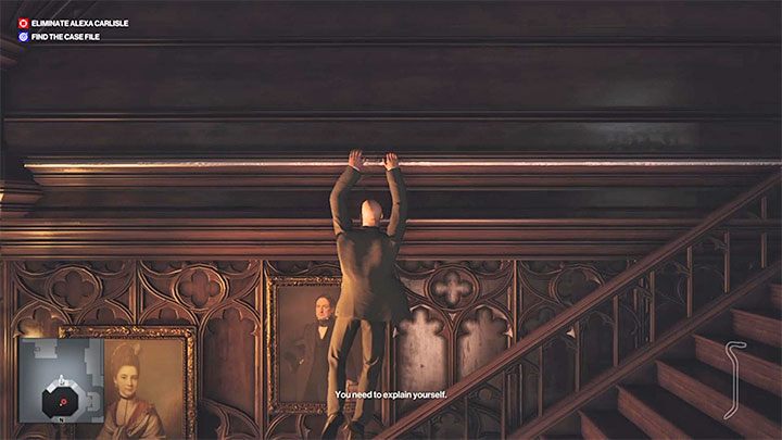 You have to go to Alexa Carlisle's office on level 2 of the mansion(point 37 on the map) - Hitman 3: Death in the Family, Dartmoor - map, mission information - Death in the Family - Dartmoor - Hitman 3 Guide