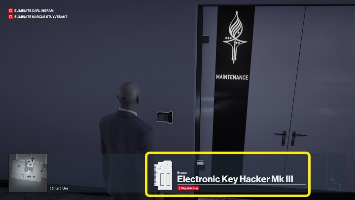 Ein elektronischer Schlüssel wird auf die gleiche Weise wie ein Dietrich verwendet – Hitman 3: Lock – wie öffnet man ihn?  - FAQ – Hitman 3-Leitfaden