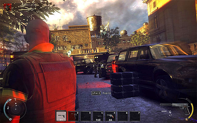 It is best to complete this challenge in the Outgunned stage, because in later stages you will encounter mostly heavy troopers and it is hard to hit them properly - 16: Operation Sledgehammer - Challenges - Hitman: Absolution - Game Guide and Walkthrough
