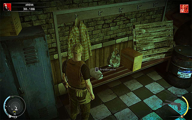 After a successful action you have to leave this area as fast as possible, because local guards are already alerted by your actions - The Arena - Murdering Sanchez in traditional way - 13: Fight Night - Hitman: Absolution - Game Guide and Walkthrough