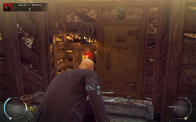 Crouch and turn left, getting into trenches - Gun Shop - Getting the key to the cabinet - 8: Birdie's Gift - Hitman: Absolution - Game Guide and Walkthrough