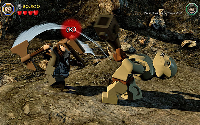mirakel Tilbagebetale forord Stage 3 (Azog the Defiler): The battle with Azog the Defiler | Walkthrough  - LEGO The Hobbit Game Guide & Walkthrough | gamepressure.com