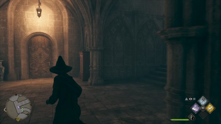 Folgen Sie dem Korridor bis zum Ende und biegen Sie erneut rechts ab – Hogwarts Legacy: Wie findet man die Kammer des Schreckens?  – Kampagne – Leitfaden zum Hogwarts-Vermächtnis