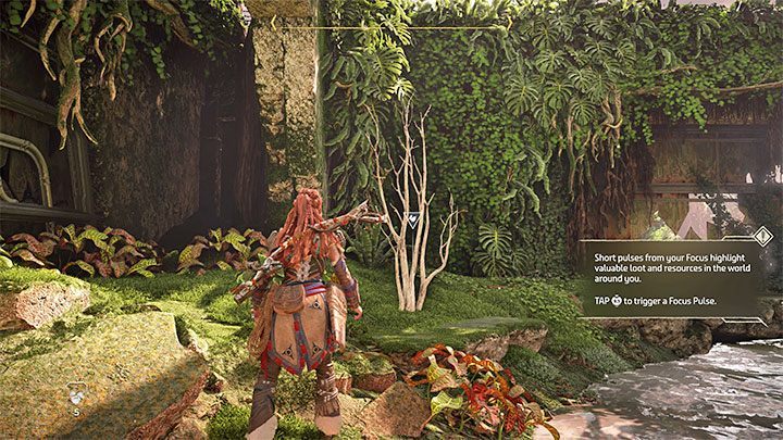 During your travel you'll see the remains of a destroyed machine you must examine in detail - Horizon Forbidden West: Reach for the Stars - walkthrough - Main Storyline - Horizon Forbidden West Guide