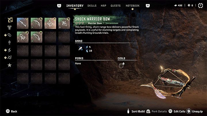 This trial involves electrocuting machines near the Scrounger by causing a Power Cell Overload with Shock Ammo - Horizon Forbidden West: Hunting Grounds: The Daunt - walkthrough - Hunting grounds - Horizon Forbidden West Guide