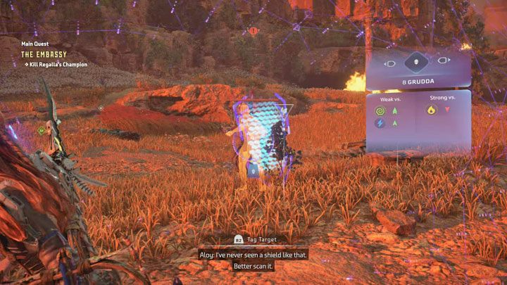 In the final stage of the battle, you will face the boss - Grudda - Horizon Forbidden West: The Embassy - walkthrough - Main Storyline - Horizon Forbidden West Guide