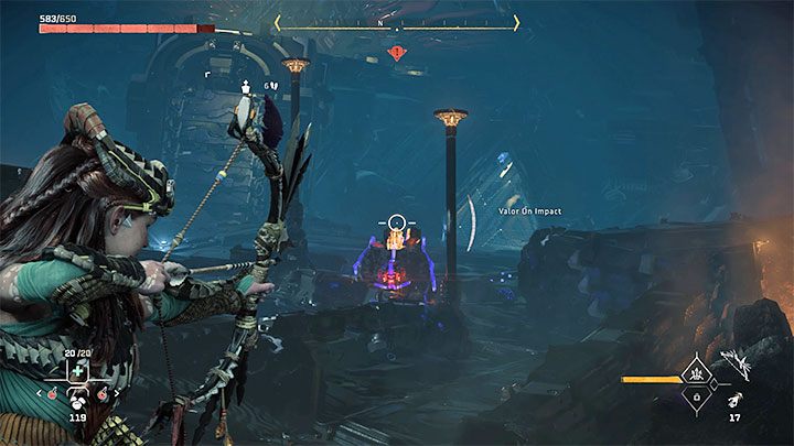 One of the main halls will feature a variety of machines, with the Bememoth and Ravagers being the most dangerous opponents - Horizon Forbidden West: GEMINI - walkthrough - Main Storyline - Horizon Forbidden West Guide