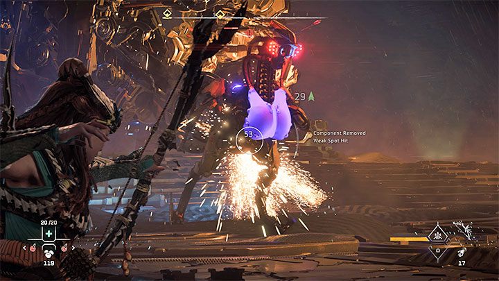 In the west chamber, you'll be forced to battle some weak opponents, including the Leaplasher and Longleg machines - Horizon Forbidden West: GEMINI - walkthrough - Main Storyline - Horizon Forbidden West Guide