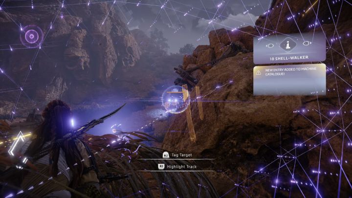 Along with 2 burrowers, a Shell-Walker will appear - Horizon Forbidden West: Barren Light Salvage Contractor - List of all contracts - Contracts for scrap metal - Horizon Forbidden West Guide