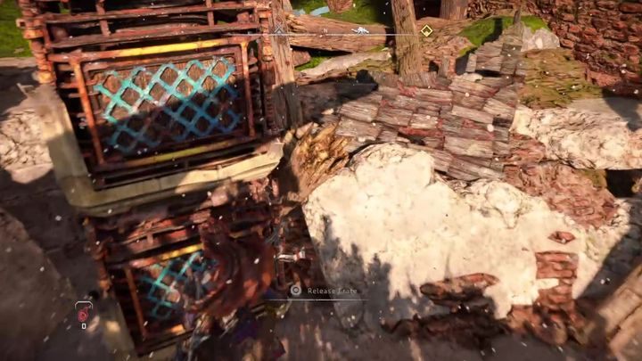 This will get you to the roof, where you'll find one more crate - Horizon Forbidden West: A Church? Really? - how to get? - Ornaments - Horizon Forbidden West Guide