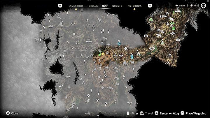 There is, of course, a world map available in the game - Horizon Forbidden West: Game world - is it big? - World and game information - Horizon Forbidden West Guide