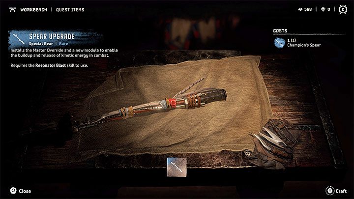 There is a workshop nearby - Horizon Forbidden West: The Point of the Lance - walkthrough - Main Storyline - Horizon Forbidden West Guide