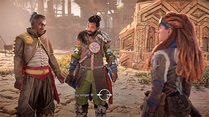 After you've taken care of all the business in the area and optionally explored all the unique places, you can talk to Marad and Varl - Horizon Forbidden West: The Point of the Lance - walkthrough - Main Storyline - Horizon Forbidden West Guide