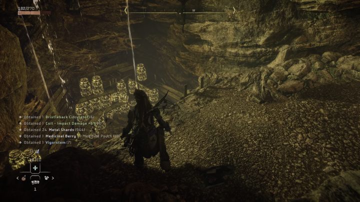 After eliminating the machines, go to the next part of the room - Horizon Forbidden West: The Bristlebacks - walkthrough - Side quests - Horizon Forbidden West Guide