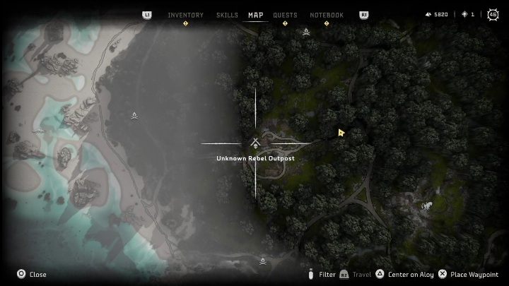 Reward: none - Horizon Forbidden West: Rebel camps and outposts (The Stand of the Sentinels) - locations - The refuge of the rangers - Horizon Forbidden West Guide