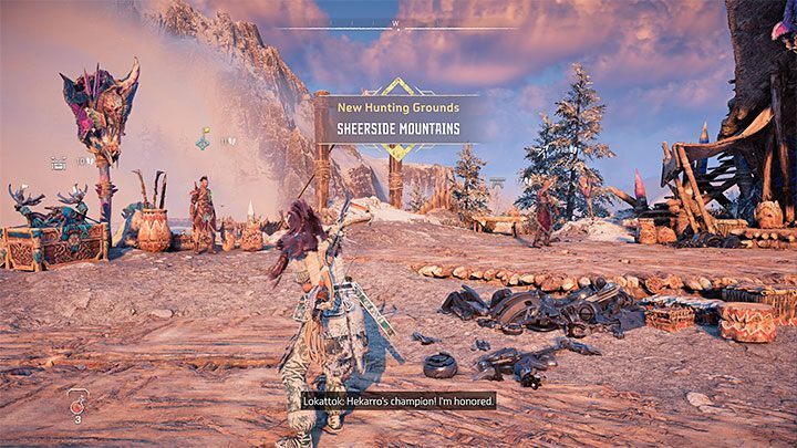 Hunting Grounds are some of the optional activities in Horizon Forbidden West - Horizon Forbidden West: Endgame - is it in the game? - World and game information - Horizon Forbidden West Guide
