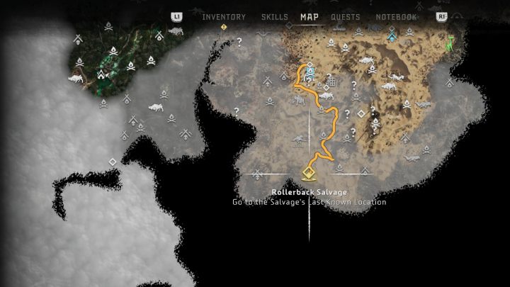 5 - Horizon Forbidden West: Stillsands - list of all contracts - Salvage Contracts - Horizon Forbidden West Guide