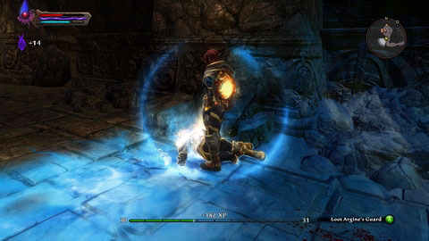 She will tell you about magic powder, which allows avoiding a guard blocking the passage - Apotyre - p. 5 | Side missions - Side missions - Kingdoms of Amalur: Reckoning Game Guide & Walkthrough