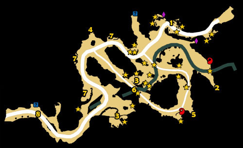 1 - Camp Moondown - M12 - High Fulgen | Maps - Maps - Kingdoms of Amalur: Reckoning Game Guide & Walkthrough