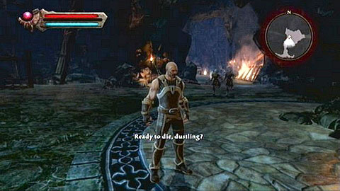 You can use the newly gained item while fighting them - Well of Souls | Walkthrough - Walkthrough - Kingdoms of Amalur: Reckoning Game Guide & Walkthrough