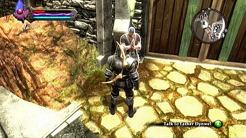 Father Dynwel M1(9) will ask you to find Brother Egan, who left for the woods and isnt coming back for quite some time - Odarath I - p. 1 | Side missions - Side missions - Kingdoms of Amalur: Reckoning Game Guide & Walkthrough