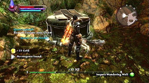 He will tell you that that the well indeed keeps changing its location - Odarath II - p. 1 | Side missions - Side missions - Kingdoms of Amalur: Reckoning Game Guide & Walkthrough