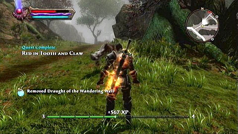 If you manage to find the well, use it and return to Ainmhi - Odarath II - p. 1 | Side missions - Side missions - Kingdoms of Amalur: Reckoning Game Guide & Walkthrough