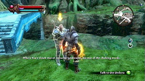 After a short conversation, head to Wardens Bridge in Lorca-Rane M4(1) - Odarath II - p. 1 | Side missions - Side missions - Kingdoms of Amalur: Reckoning Game Guide & Walkthrough