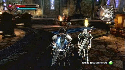 Collect it and afterwards return to the keep to give it to Idwold Freward - Odarath II - p. 2 | Side missions - Side missions - Kingdoms of Amalur: Reckoning Game Guide & Walkthrough