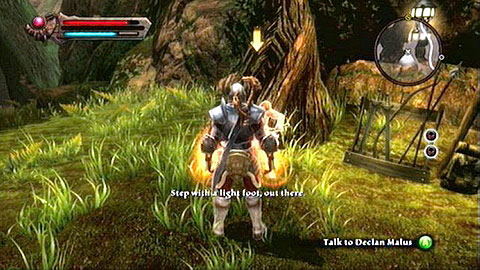 With the last beast dead, speak to Declan and afterwards return to the Shieldering Keep M2(8) and collect your prize from Idwold - Odarath II - p. 2 | Side missions - Side missions - Kingdoms of Amalur: Reckoning Game Guide & Walkthrough