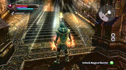 After a short conversation with the King, head together with him to the magical barrier - Odarath II - p. 5 | Side missions - Side missions - Kingdoms of Amalur: Reckoning Game Guide & Walkthrough