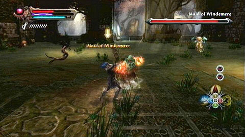 Throughout the fight, try to always kill the beasts summoned by the Maid in the first place - Odarath II - p. 5 | Side missions - Side missions - Kingdoms of Amalur: Reckoning Game Guide & Walkthrough