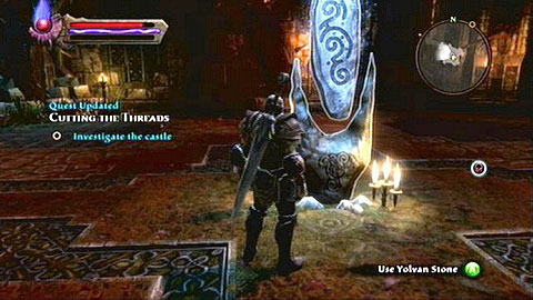 After getting inside, examine the nearby Lorestone and the other stones will be marked on the map - Webwood - p. 2 | Side missions - Side missions - Kingdoms of Amalur: Reckoning Game Guide & Walkthrough