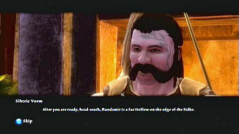 Sihtric from Vorm Lodge M8(4) will give you another task - The Sidhe | Side missions - Side missions - Kingdoms of Amalur: Reckoning Game Guide & Walkthrough