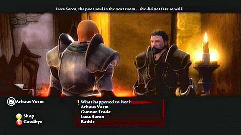 After reaching the Vorm Lodge M8(4), speak to Arhaus Vorm - The Sidhe | Side missions - Side missions - Kingdoms of Amalur: Reckoning Game Guide & Walkthrough