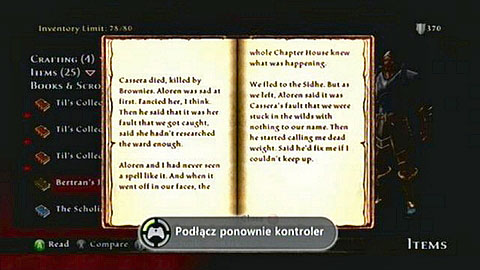 Hints can be found in the recently obtained journals - Ysa - p. 2 | Side missions - Side missions - Kingdoms of Amalur: Reckoning Game Guide & Walkthrough