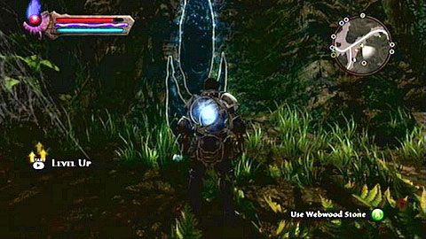 Can be found nearby the southern road leading to Haxhi - Webwood | Dalentarth Lorestones - Lorestones - Kingdoms of Amalur: Reckoning Game Guide & Walkthrough