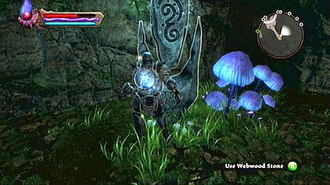 Hidden at the southern edge of the location - Webwood | Dalentarth Lorestones - Lorestones - Kingdoms of Amalur: Reckoning Game Guide & Walkthrough