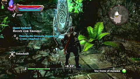 The recording has been hidden in the northern part of the last big room - Fall | Dalentarth Lorestones - Lorestones - Kingdoms of Amalur: Reckoning Game Guide & Walkthrough