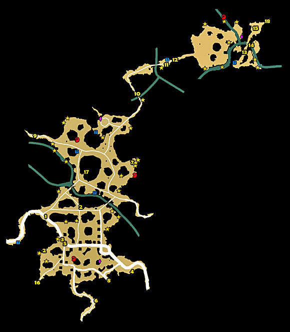 1 - Ainmhi - M2 - Odarath II | Maps - Maps - Kingdoms of Amalur: Reckoning Game Guide & Walkthrough